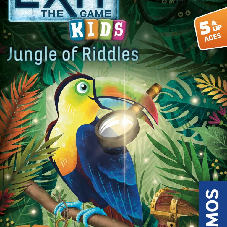 Exit The Game Kids Jungle of Riddles Review Puzzle in the Jungle